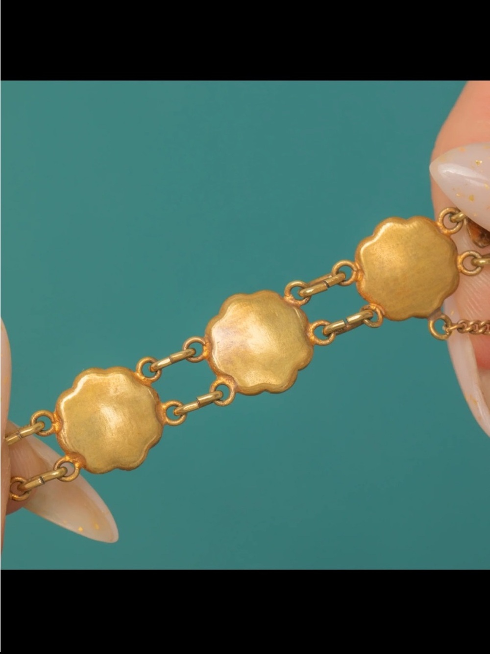 Antique Shakudo Bracelet - Picture 6 of 7